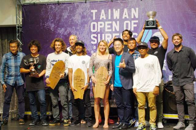 ​2016 Taiwan Open of Surfing hosted by Taitung County Government had come to a beautiful end today
