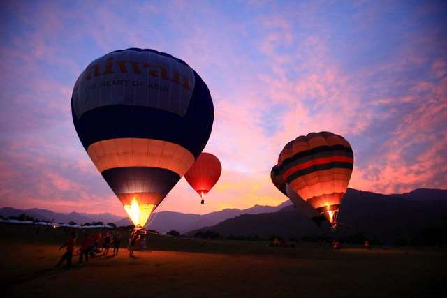 Luye Gaotai hot air balloon area