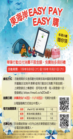 東海岸賣店行動支付抽獎文宣(A)