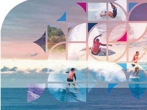 2020臺灣國際衝浪公開賽海報