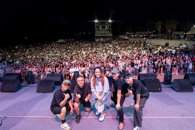 图4.沙滩音乐会_图片取自於台东县政府县政新闻