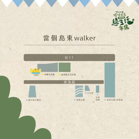 當個島東 _圖片取自永續方舟館FB