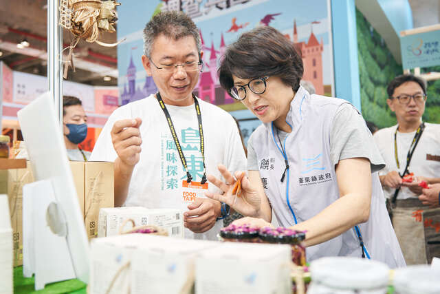 臺北國際食品展臺東館-慢慢食光，時食臺東_圖片取自臺東縣政府縣政新聞
