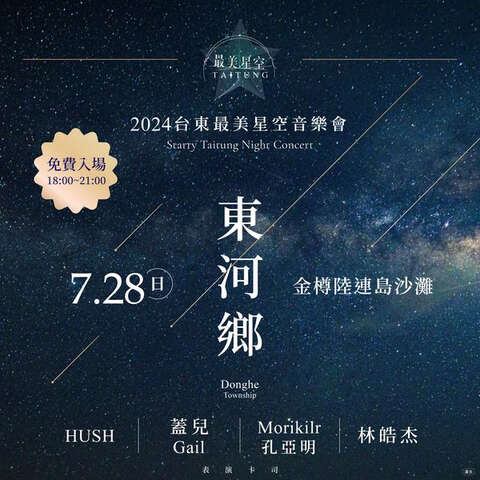 東河場次_圖片取自台東最美星空FB