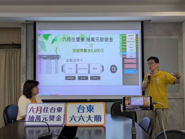 「6月住臺東抽萬元旅遊金」抽獎活動_圖片為臺東縣政府提供