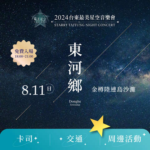 圖片取自台東最美星空FB