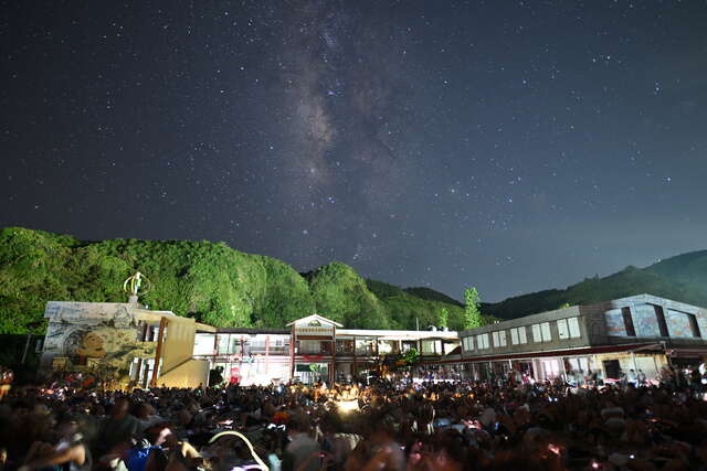 綠島最美星空_圖片取自臺東縣政府縣政新聞