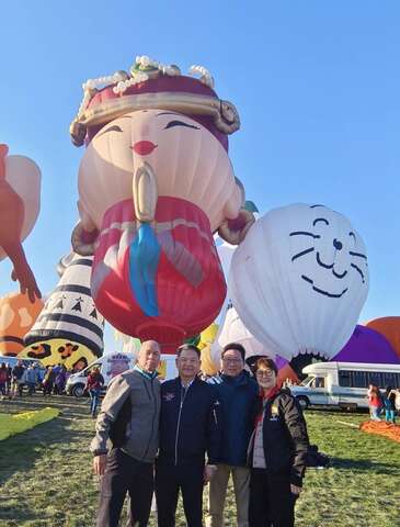 最具台灣特色的Q版媽祖熱氣球_圖片取自臺東縣政府縣政新聞