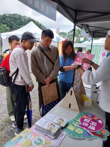 音樂節也邀請參與計畫的合作店家，增加店家能見度_圖片取自臺東縣政府縣政新聞