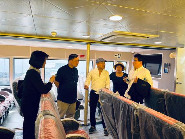 為提升離島居民行的正義、交通品質、安全及離島，觀光縣府與交通部航港局共同努力_圖片取自臺東縣政府縣政新聞