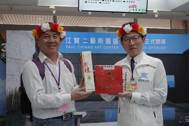 促進雙邊交流及縣市友好情誼_圖片取自臺東縣政府縣政新聞