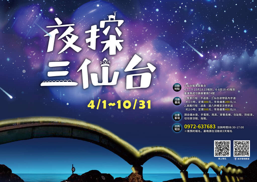2025夜探三仙台_圖片取自探索東海岸