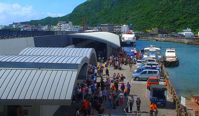 綠島人流_圖片取自台東縣政新聞