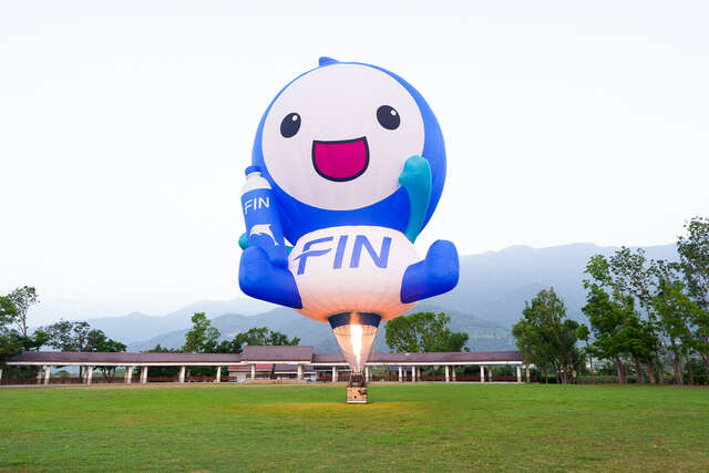 FIN水寶造型熱氣球將於7月5日開幕正式首亮相_照片由黑松股份有限公司提供