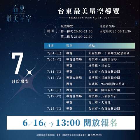 7月場次_圖片取自台東最美星空FB