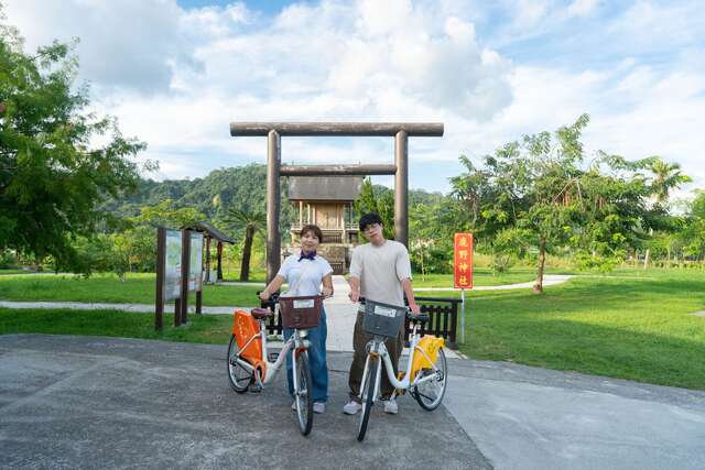 可騎乘YouBike漫遊鹿野神社等熱門景點_照片取自臺東縣政府縣政新聞