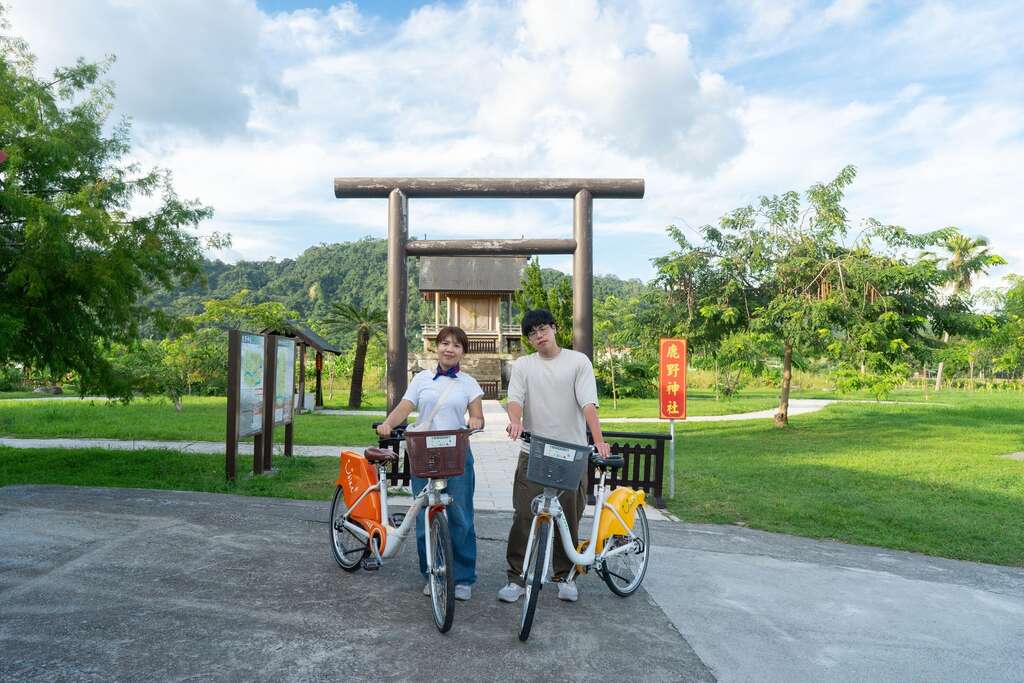 可騎乘YouBike漫遊鹿野神社等熱門景點_照片取自臺東縣政府縣政新聞