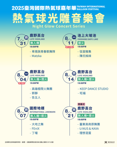 光雕異動公告