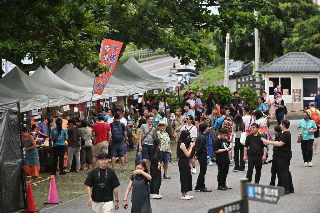 活動同步規劃星空市集_照片取自臺東縣政府縣政新聞