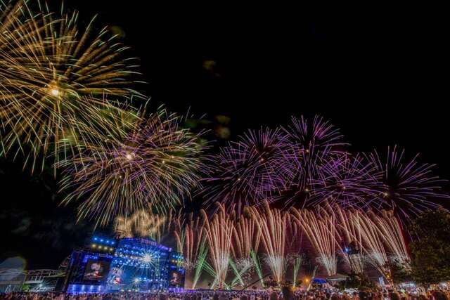 閉幕煙火_圖片取自臺東縣政府縣政新聞