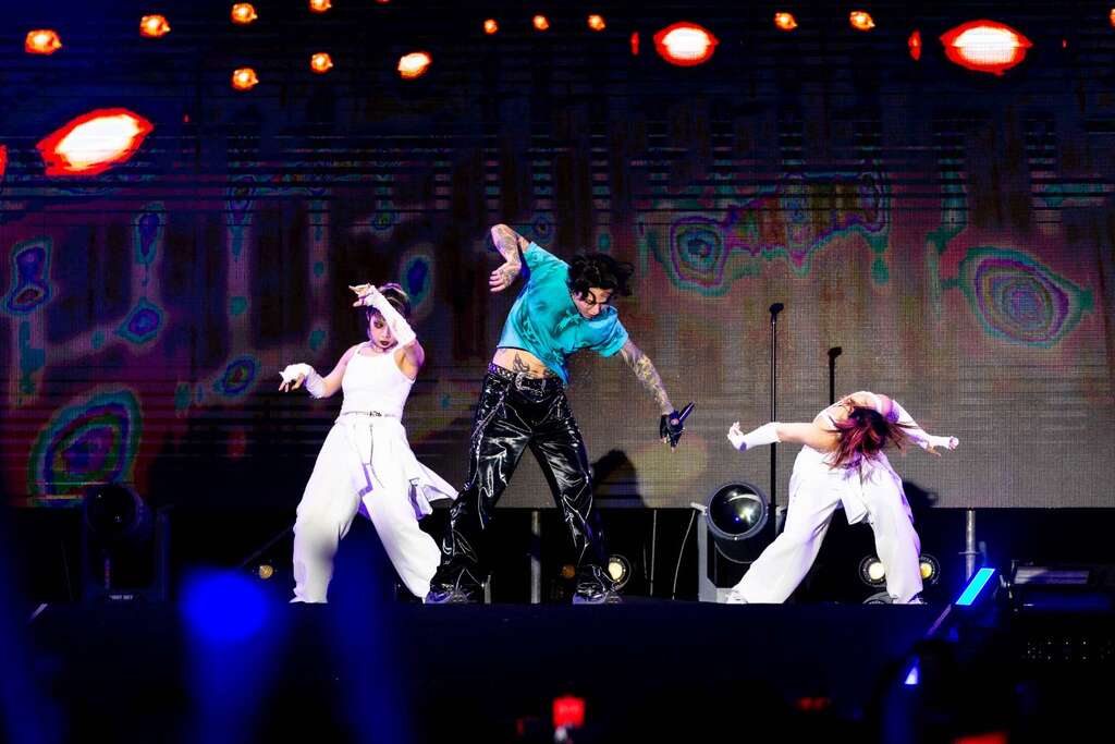 Marz23從搖滾轉身成為唱跳歌手_圖片取自臺東縣政府縣政新聞