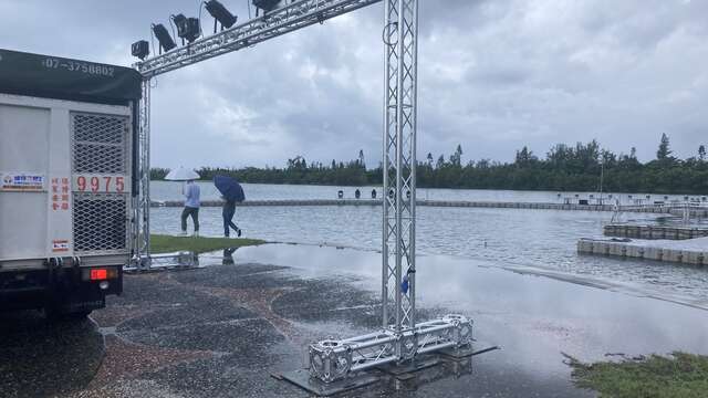 「2025 藍海生活節」取消26、27日水舞展演_照片取自臺東縣政府縣政新聞