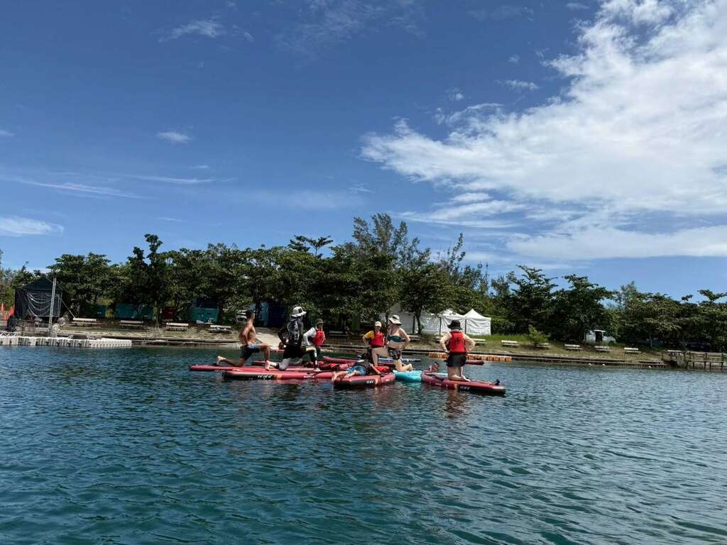 SUP瑜珈體驗_圖片取自臺東縣政府縣政新聞