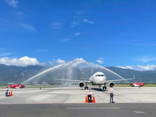 澎湖首次包機正式啟動_圖片取自臺東縣政府縣政新聞