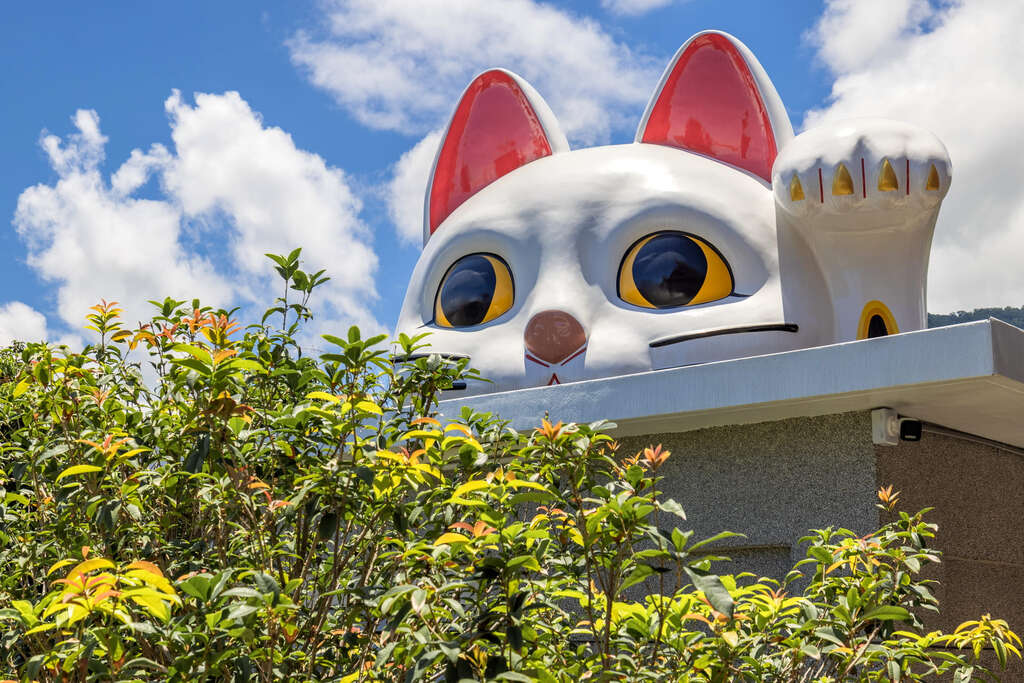 巨無霸超萌招財貓塑像