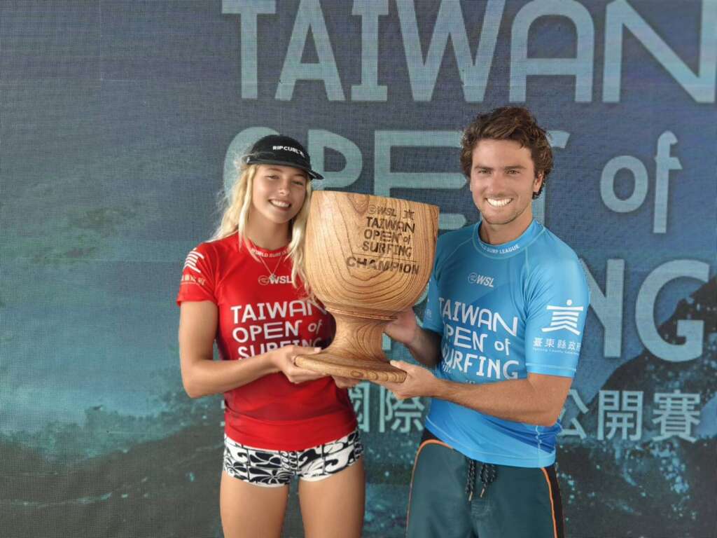 兩名來自澳洲選手分別摘下男女子組冠軍寶座_圖片取自臺東縣政府縣政新聞