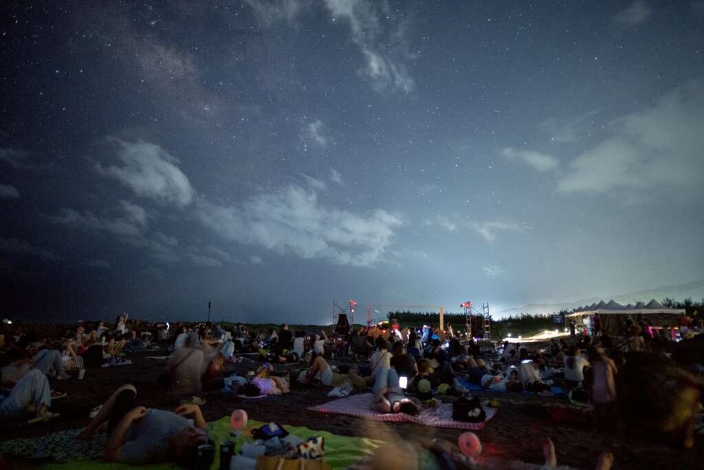「台东最美星空系列活动」，今年也获台湾活动卓越奖佳作肯定。_照片为台东县府提供