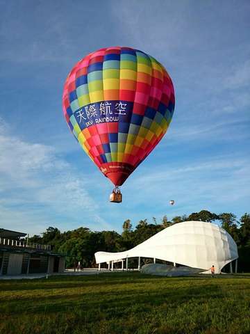 天际航空彩色热气球