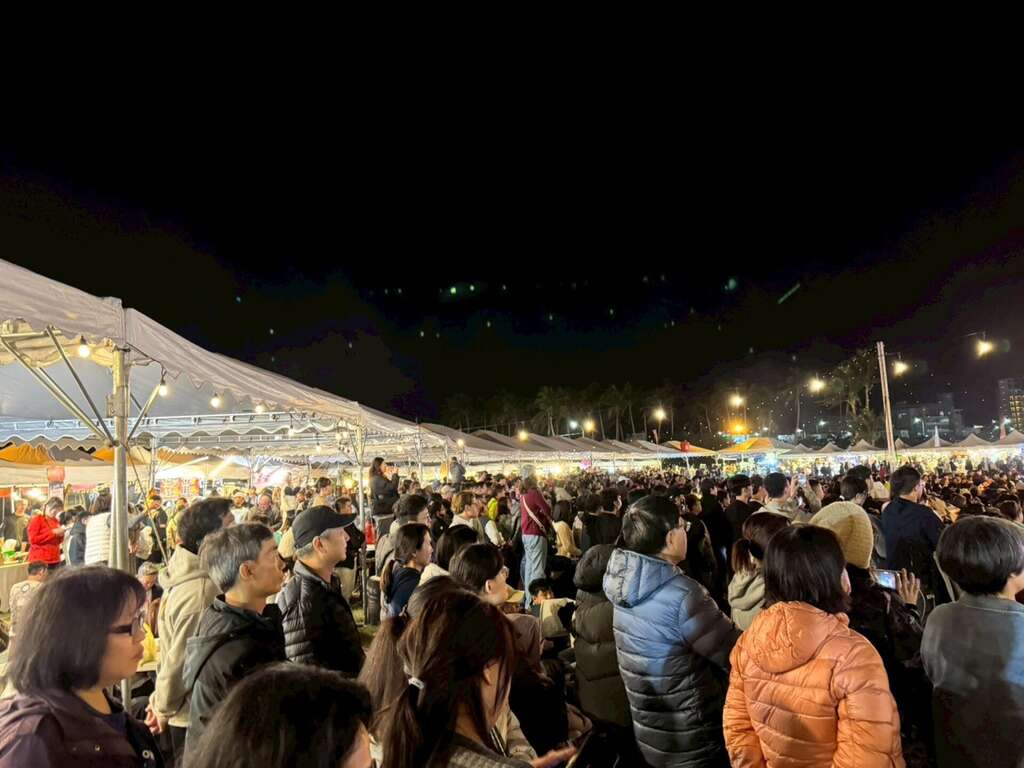 台东跨年晚会「美食经济学」奏效_图片取自台东县政府县政新闻