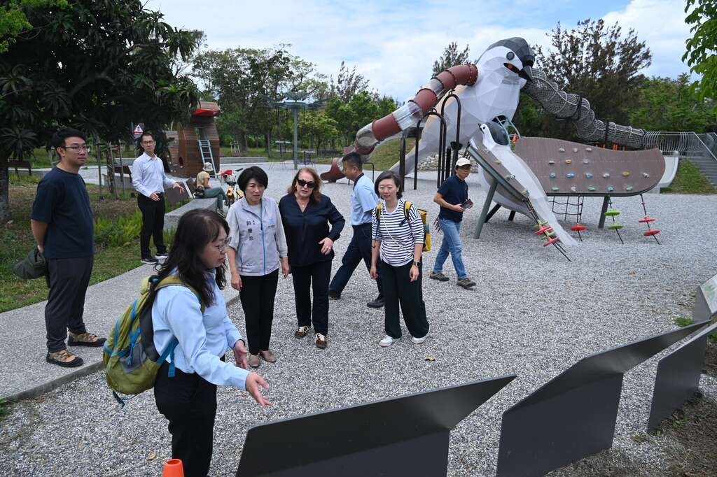 縣府團隊向Miller主席說明_圖片取自台東縣政府縣政新聞