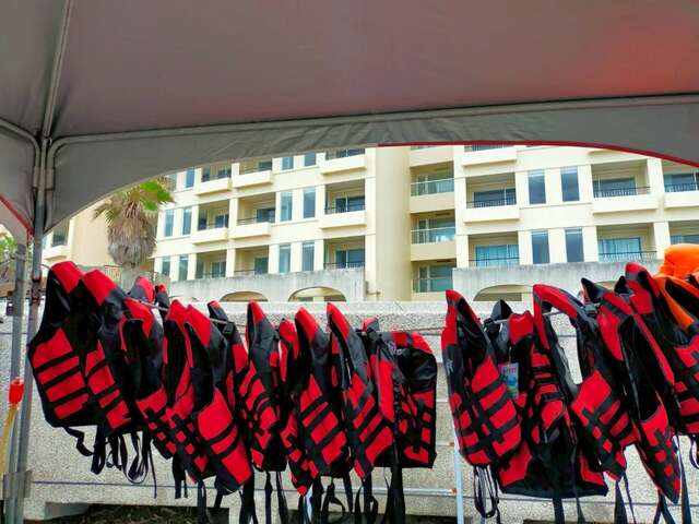 杉原灣站-免費借用救生衣站