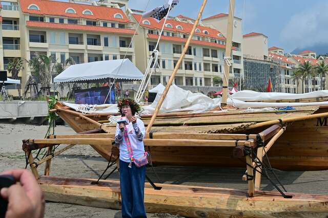 舟命名揭牌典禮開幕式_圖片取自臺東縣政府縣政新聞