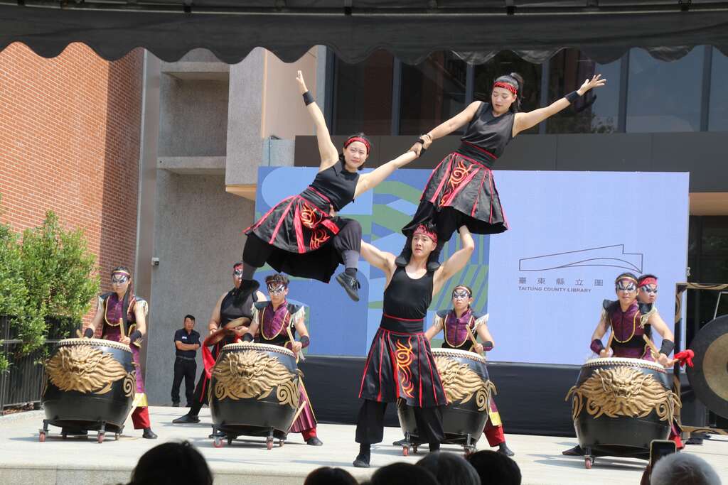 九天民俗技藝團表驗_圖片來源臺東縣政府縣政新聞