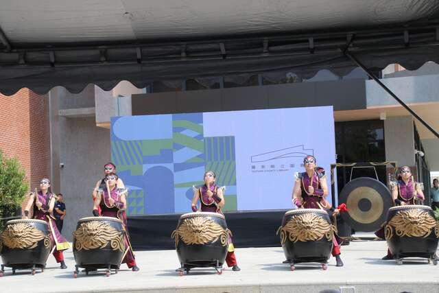 鑼鼓表演_圖片來源臺東縣政府縣政新聞