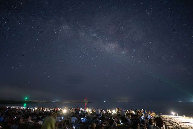 在金樽海灘聽海聽海看星空_圖片來源臺東縣政府縣政新聞
