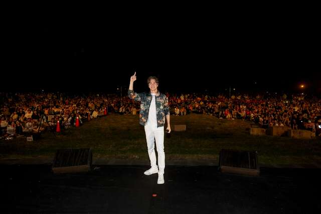 李聖傑神曲連發引爆萬人大合唱_圖片取自臺東縣政府縣政新聞