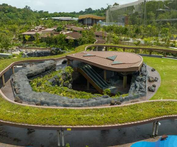 新加坡萬態野生動物世界園區俯瞰區_圖片來源台東縣政府縣政新聞
