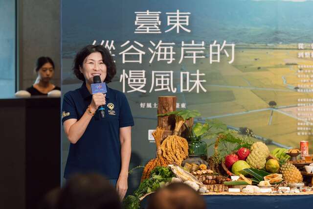 臺東縣長饒慶鈴推廣縱谷海岸慢風味_圖片來源台東縣政府縣政新聞