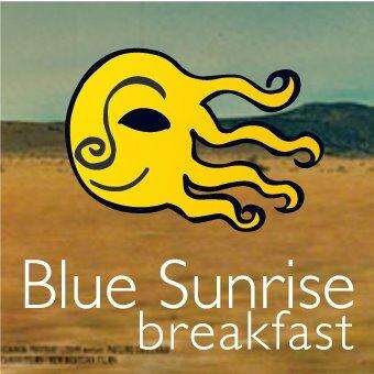 Blue sunrise breakfast